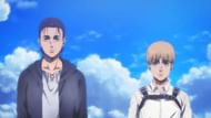 Eren and Armin, as seen in the Attack on Titan finale (image via MAPPA)